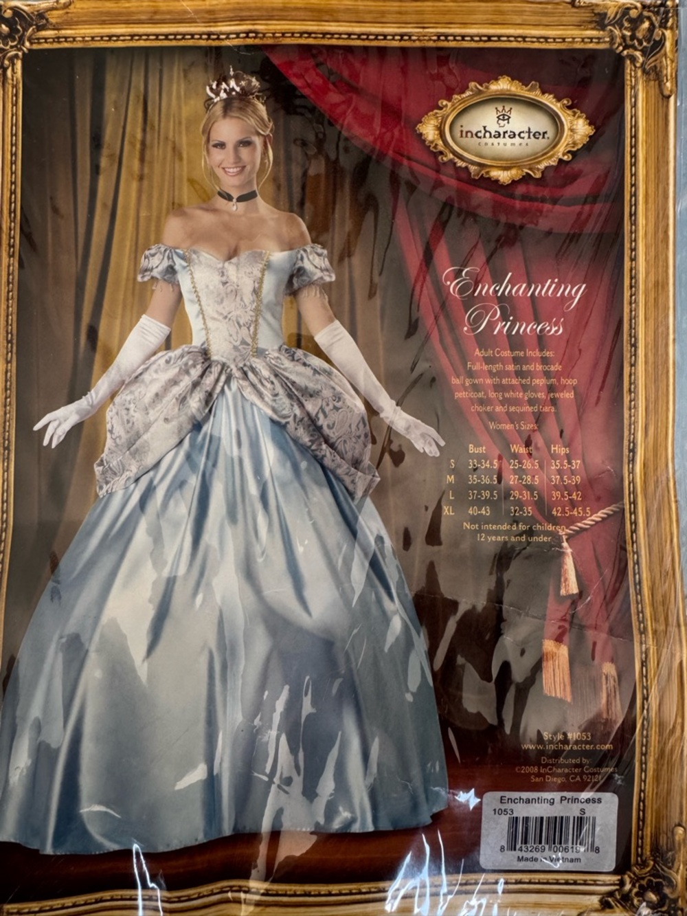 InCharacter Enchanting Princess (Cinderella) Costume